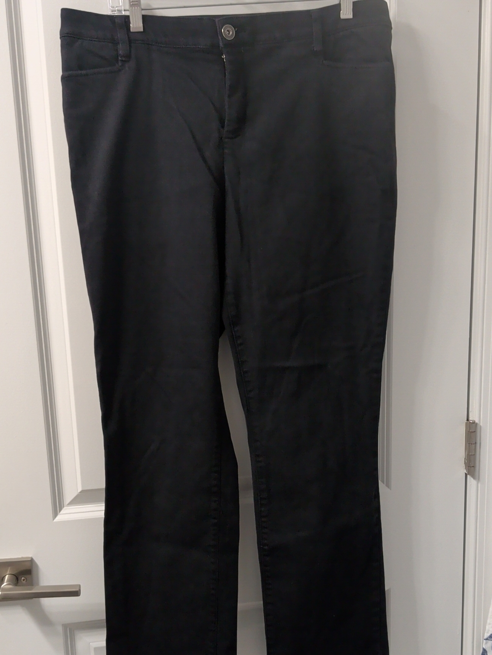 Women's Black Chino Pants